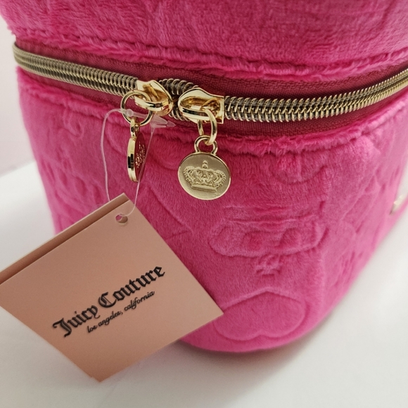 🆕️⬇️Juicy Couture Travel Cosmetic Bag with Toiletry Bottle - Picture 4 of 13